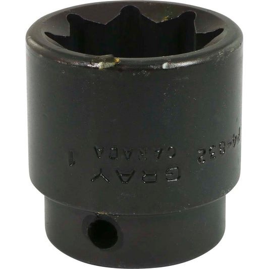 Socket 1" x 1/2" Drive 8-Points Regular