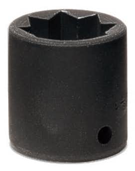 1/2" Drive 8-Point SAE 3/4" Shallow Double Square Power Socket