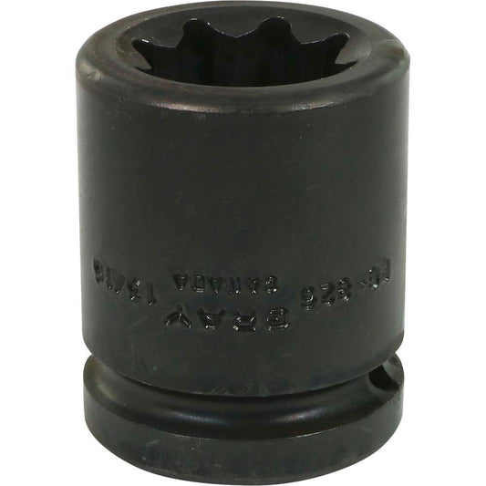 Socket - 13/16" x 3/4" Drive, 8-Point, Regular, Impact