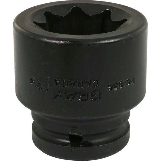 Socket - 1-1/8" x 3/4" Drive, 8-Point, Regular, Impact