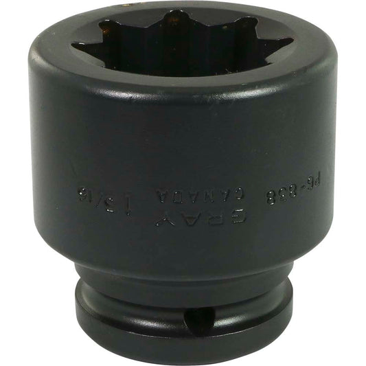 Socket - 1-3/16" x 3/4" Drive, 8-Point, Regular, Impact