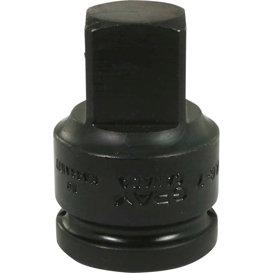 Impact Adapter - 1" Male to 3/4" Female, Black