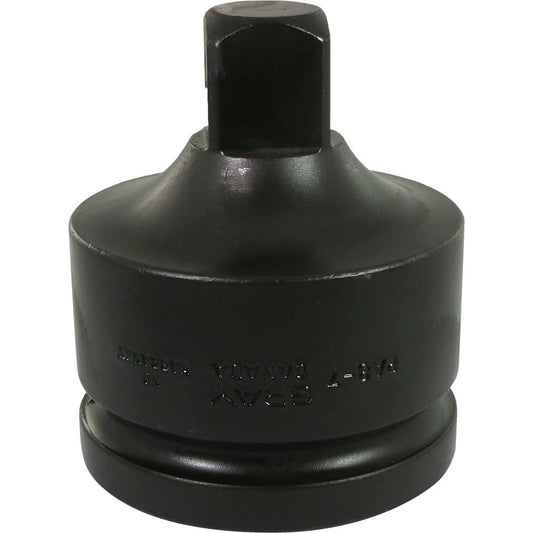 Impact Adapter 1" Male to 1-1/2" Female Black