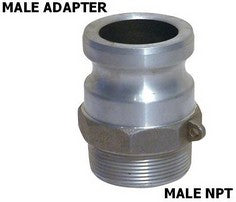 1-1/2" Partie F Aluminium, 50/pqt