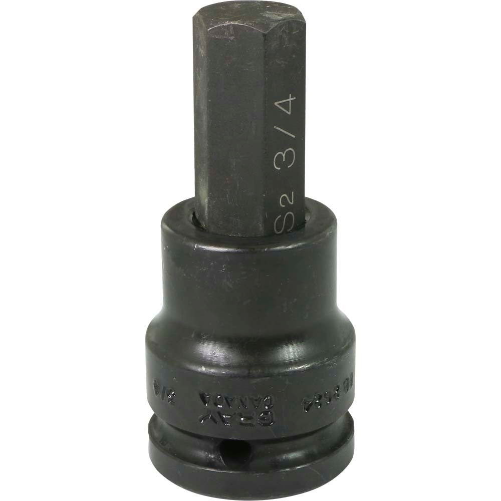 Socket Hex Head 3/4" x 3/4" Drive Impact