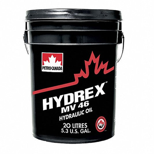 Hydrex, MV46, Multigrade Hydraulic Fluid, 20 L, Pail
