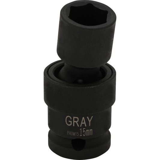 U-Joint - 15mm x 1/2" Drive 6-Point Standard