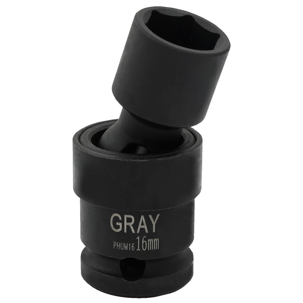 U-Joint - 16mm x 1/2" Drive 6-Point Standard