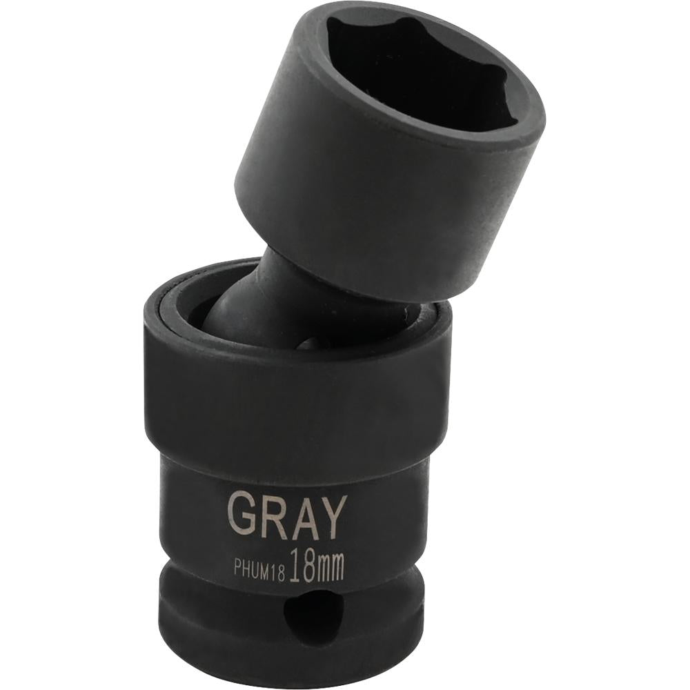 U-Joint - 18mm x 1/2" Drive 6-Point Standard