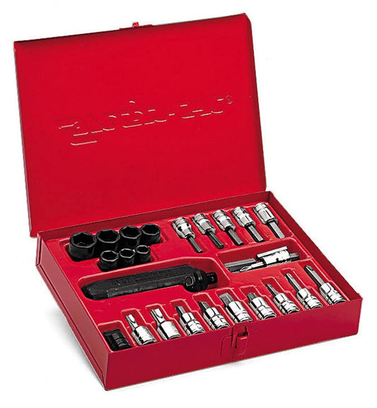 36 Piece 3/8 Inch Drive Impact Driver Set