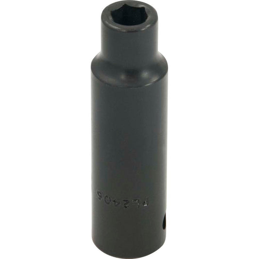 Impact Socket - 1/2" Drive, 3/8" Hex, 6-Point