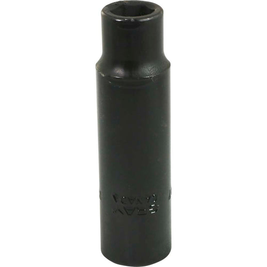 Impact Socket - 1/2" Drive, 7/16" Hex, 6-Point - Precision