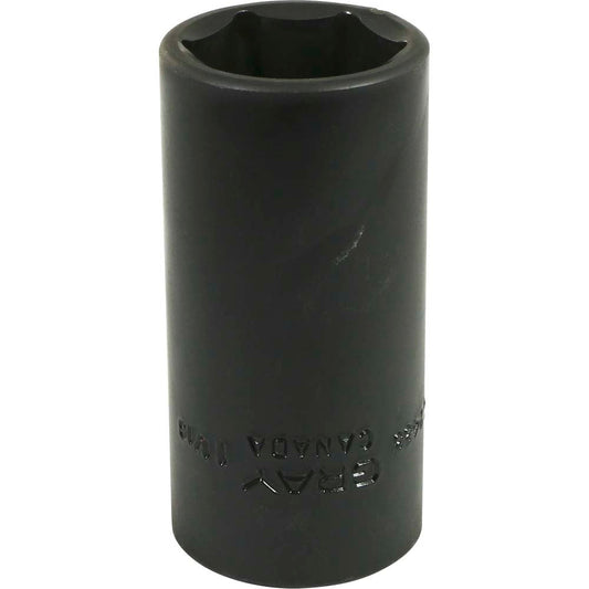 Impact Socket - 1/2" Drive, 1-1/16" Hex, 6-Point - Heavy-Duty