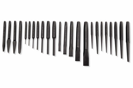 24 Piece Punch/Chisel Set