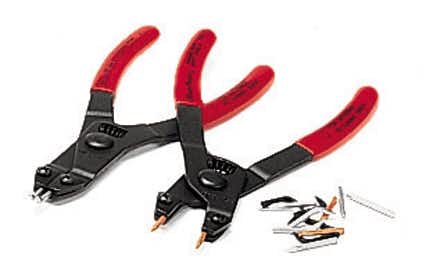 Jeu de pinces pour circlips