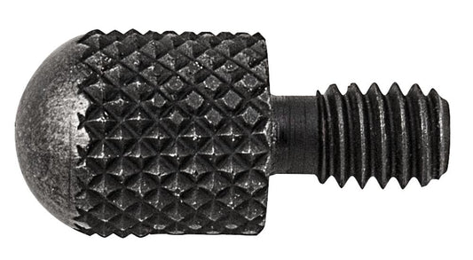 Pointe de contact extra-longue Acier de haute qualité trempé et rectifié Extrémité arrondie de 1/4" de long Filetage de vis n° 4-48
