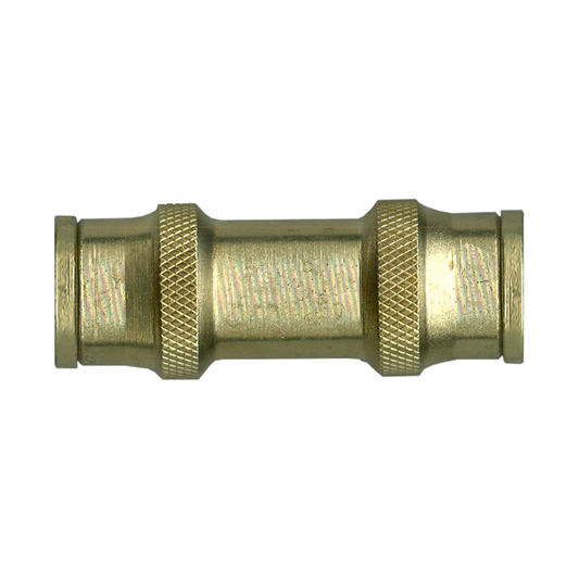 Push-To-Connect Union Coupling, Brass, 5/32 Tube
