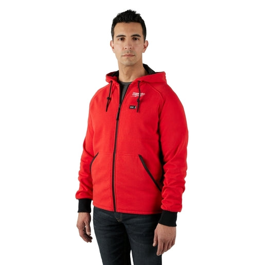 Red Heated Hoodie S M12 12V Li-Ion Cordless 3.0Ah Battery pack