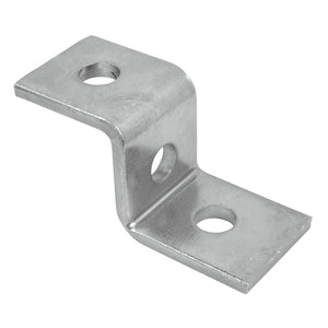 Z-Shape Support 2-Hole 1" HDG Steel