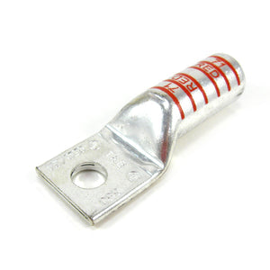 CU Lug 350 1 Hole Long Barrel 1/2B Red