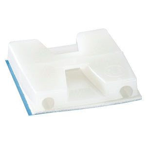 2-Way Mount Base 1.1x1.1" Nylon Adhesive