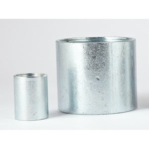 Conduit Nipple, Rigid Steel, 1/2 In