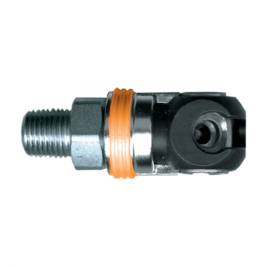 Aro 210 Interchange Swing Coupler, Male pipe,1/4 X 1/4in
