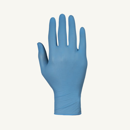 Gants nitrile alimentaire, 4Mil, bleu, GR: S, 100/bte 