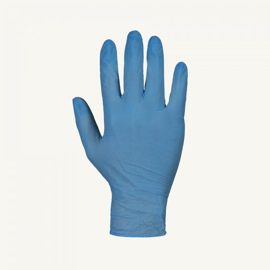 Gants nitrile médical, 4 mil, bleu, GR: M, 100/bte