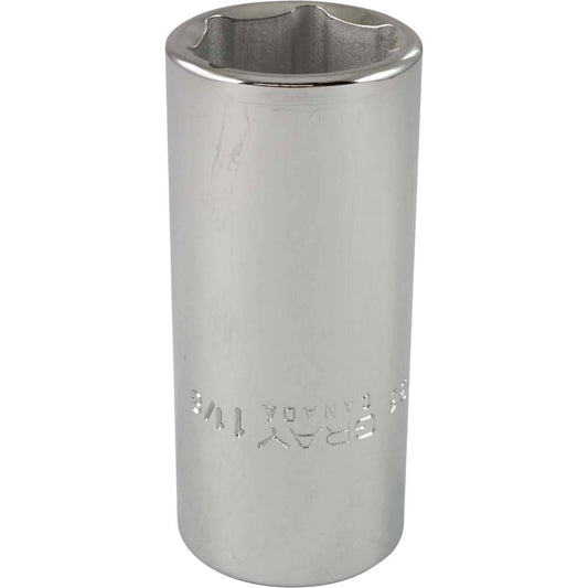Socket - Deep, 3/4" Drive, 1-1/8" Hex, 6-Point