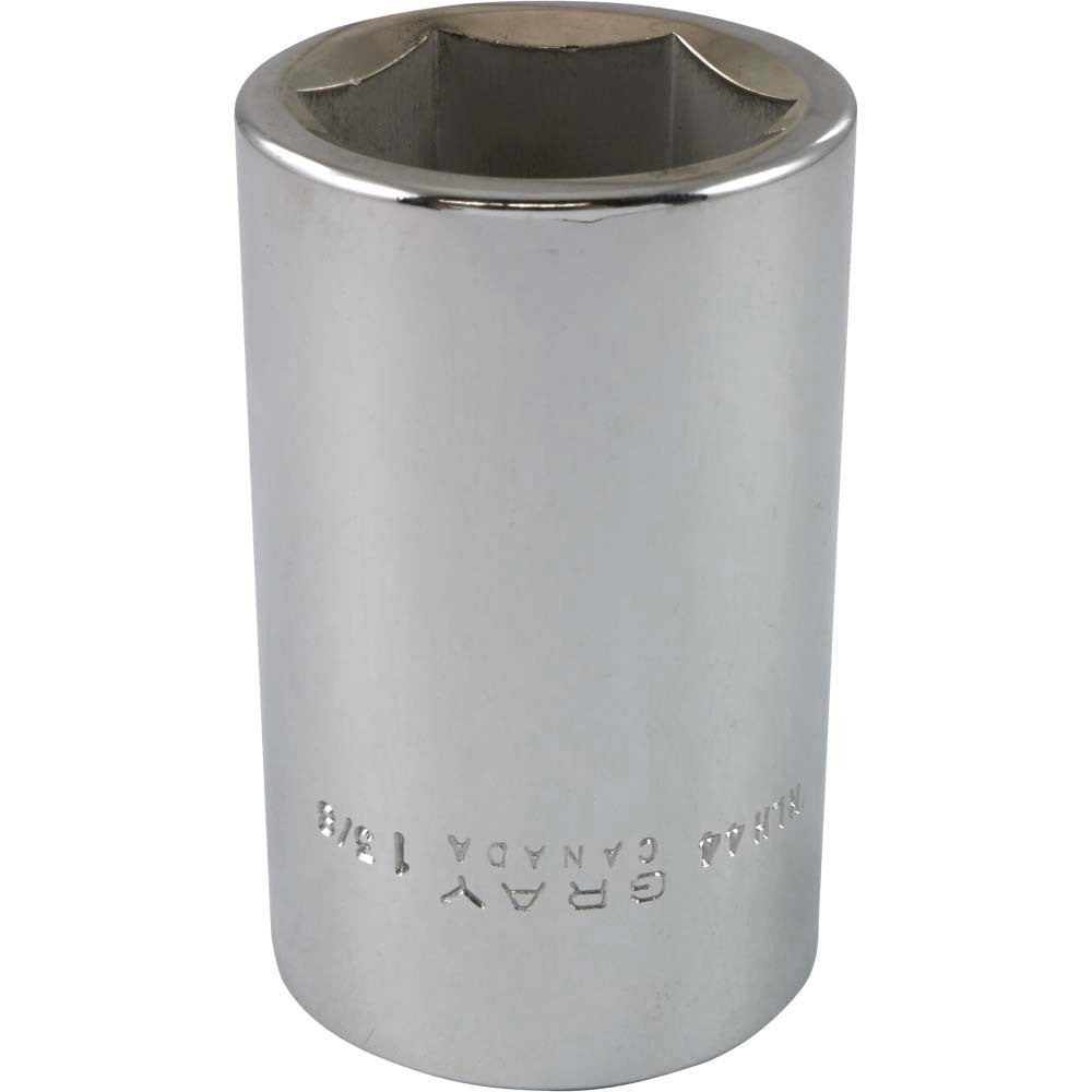 Socket - Deep, 3/4" Drive, 1-3/8" Hex, 6-Point