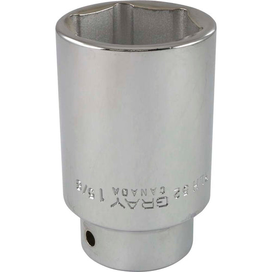Socket - Deep, 3/4" Drive, 1-5/8" Hex, 6-Point