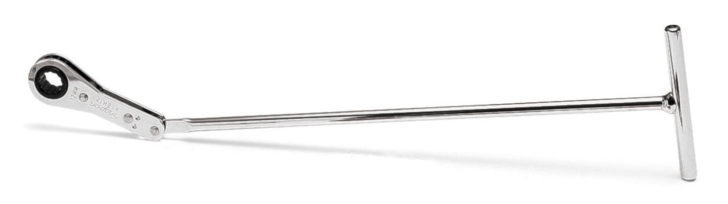 17 mm 12-Point Metric T-Handle Ratcheting Box Wrench