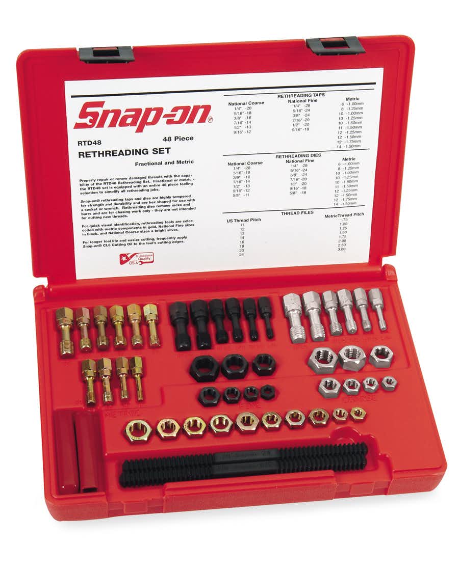 48 Piece Master Taper Tap/Die Set