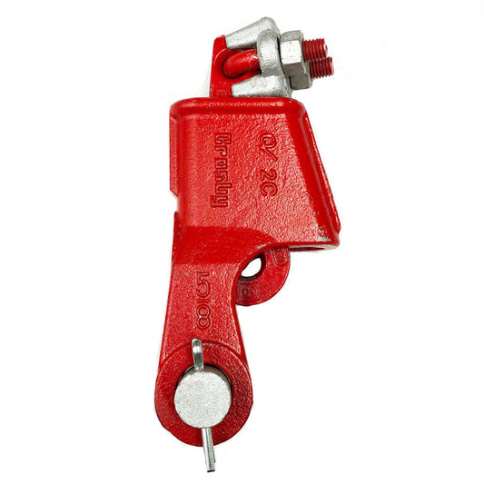 Crosby® S-421T Terminator Wedge, Red, Steel, 5/8" Wire Rope Diameter 