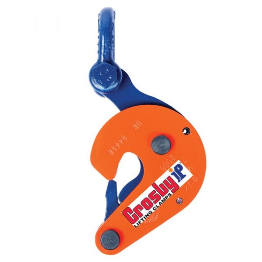 Crosby® IPVK Drum Lifting Clamp, Forged Alloy Steel, 0.5T,  0" - 0.63"