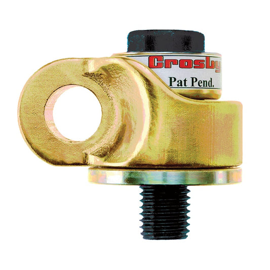 Crosby® HR-1200M Metric Side Pull Hoist Rings, Steel,  7750kg,  M36x4.0x150 Bolt Size