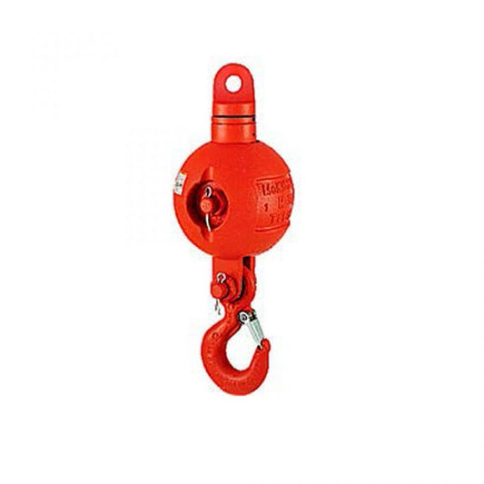 McKissick® UB-500 “S” SHUR-LOC® Swiveling Overhaul Ball Assembly, MB7T150E, Forged Alloy Steel, 7T