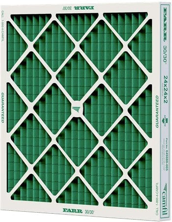 Farr 30/30®, High Capacity Pleated Panel Filter, MERV 8/8A, ePM10-5, 12" W x 4" D x 12" H