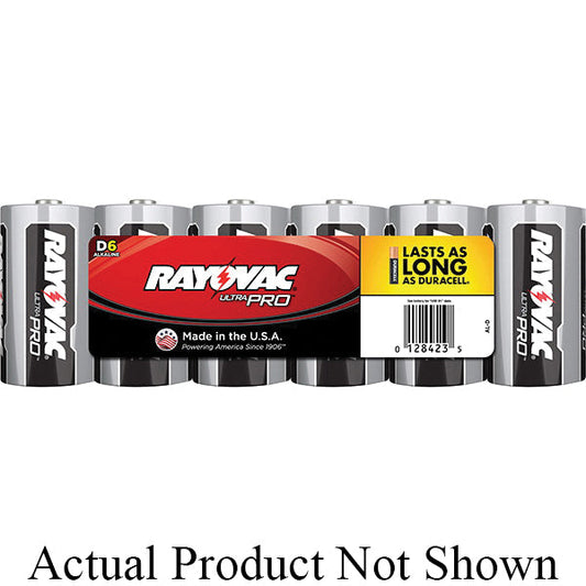 Rayovac Ultra Pro D Alkaline Battery 1.5V