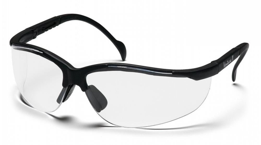 Venture II - Monture noire/verres transparents