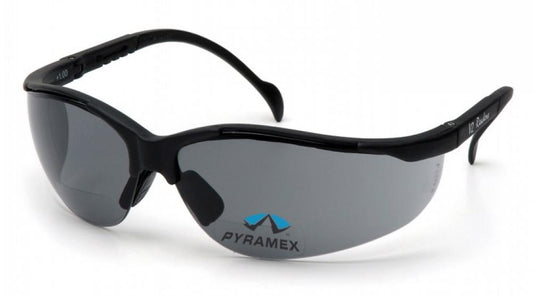 Lunettes de lecture V2 - Monture noire/gris + verres 2.0