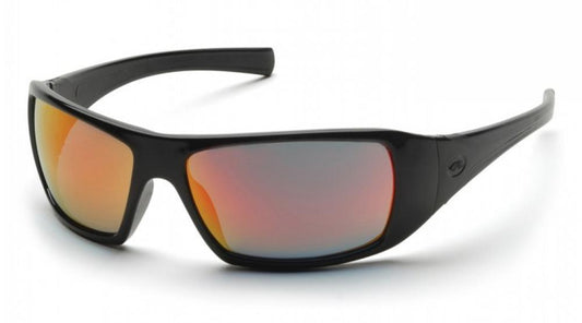 Goliath - Monture noire/verres orange glacé