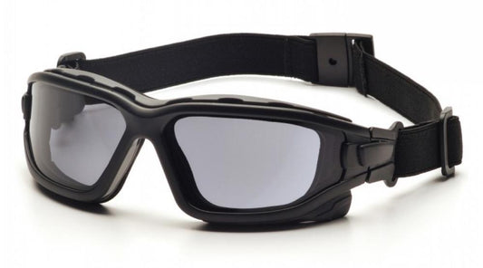I-Force Slim - Black Strap-Temples/Gray Anti-Fog Lens