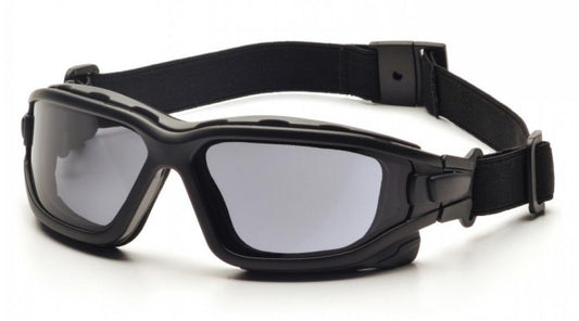 I-Force - Black Strap-Temples/Gray Anti-Fog Lens