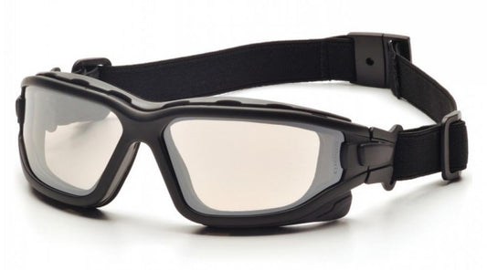 I-Force Slim - Black Strap-Temples/Clear Anti-Fog Lens