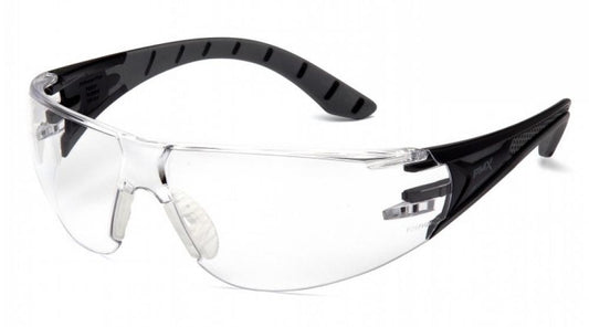Endeavor Plus - Monture noire-grise/verre antibuée transparent