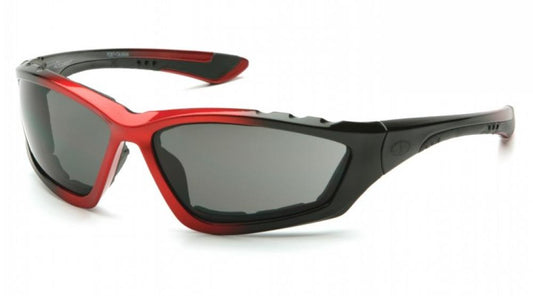 Accurist - Monture rembourrée noire/rouge/verres antibuée gris