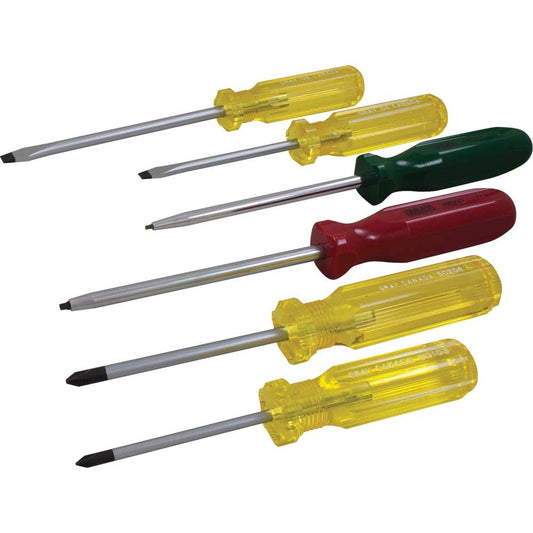 Jeu de tournevis - Assortiment, 6 pièces