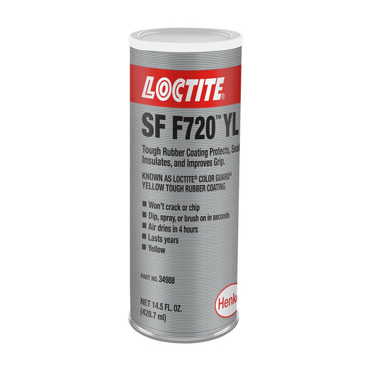 LOCTITE® SF F720, Black, Rubber Protective Coating, 14.5 oz Can